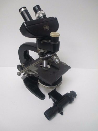 Wild Heerbrugg, Switzerland 16039 Carl Zeiss Jena 337008 Microscope w Extras