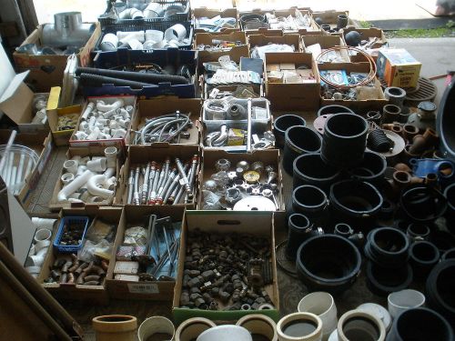 Large Lot of Mixed  Plumbing Supplies New Old Stock