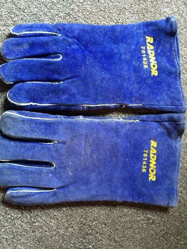 RADNOR Welding Gloves Lined 761436 &#034;Gently Worn&#034;
