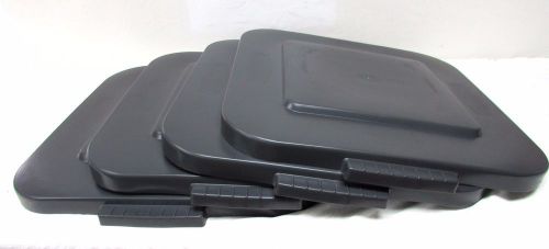 RUBBERMAID 3539 Gray grey Lid for 40 Gal  Brute Container lot of 4
