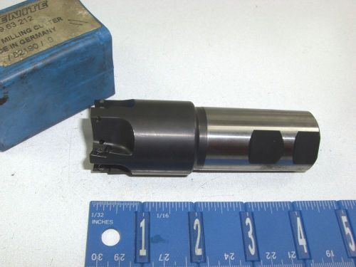 VALENITE 5-FLUTE 1-1/2&#034; INDEXABLE MILLING CUTTER #539.63.212