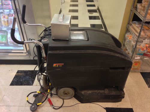 Nss wrangler 2008cb auto scrubber walk behind floor cleaner lester charger 13115 for sale