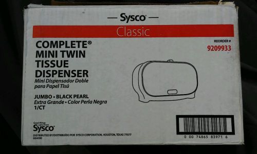 Sysco Surface mounted Twin Jumbo Roll Toilet Tissue Dispenser
