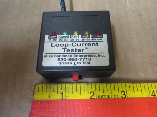 LOOP CURRENT TESTER - MIKE SANDMAN ent.