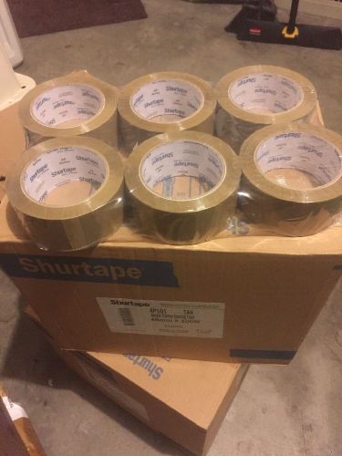 Tan packing shurtape or 3m tape 2 inch 110 yards 330 feet long 36 rolls/case for sale