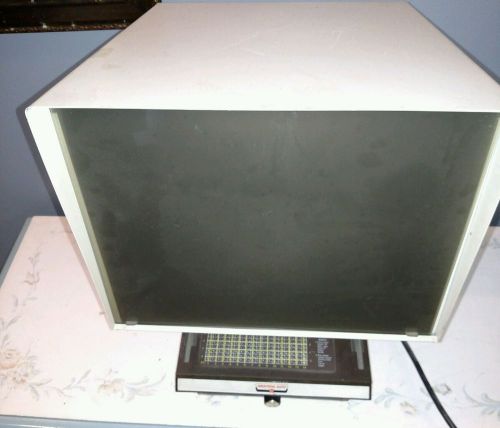 Northwest Microfilm Model 14 microfiche projector