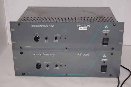 -LOT OF 2- Peavey IPA 300T Power Amp -PARTS-