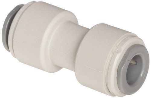 John Guest Acetal Copolymer Tube Fitting, Union Straight Connector, 5/32&#034; Tube