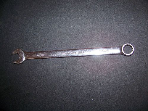 Snap On 13MM FlankDriveCombination Wrench SOEXM13 Chrome Finish USA Snapon USED