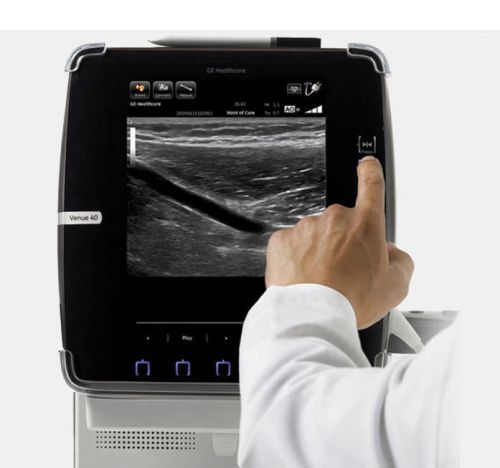 New ge venue 40 portable / tablet ultrasound system - color doppler for sale