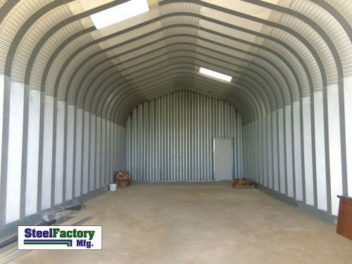 Steel p20x44x16 metal camper rv tractor trailer boat storage building garage kit for sale