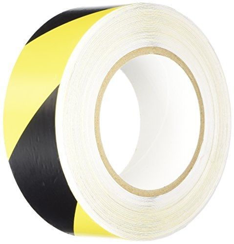 Heskins LLC Heskins FLOOR2Z Black and Yellow Tapeline Floor Marking Tape, 98&#039;