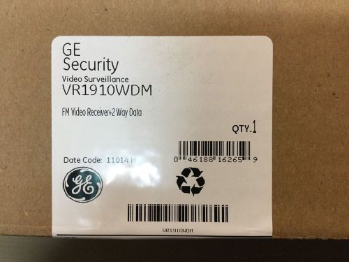 GE Security FM Video Receiver+2 Way Data - VR1910WDM