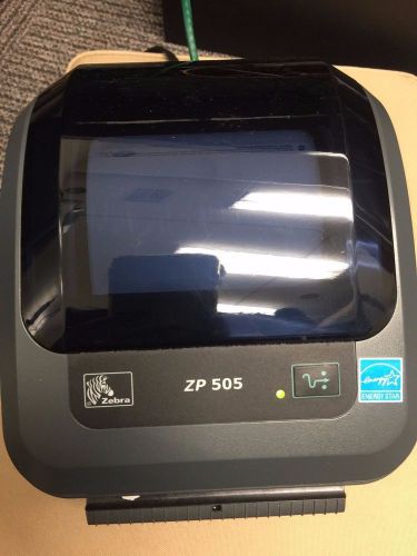 Zebra ZP 505 Label Thermal Printer USB and Ethernet Port