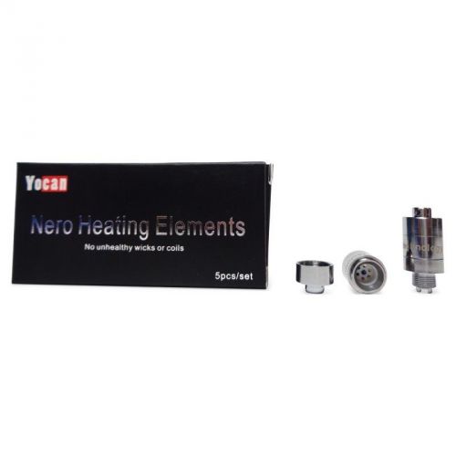 Yocan Exgo W3  Nero Heating Elements 5 Pack  *Authorized Dealer*