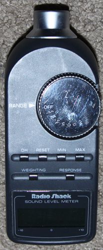 Radio Shack 33-2050 Analog and 33-2055 Digital Sound Level Meters