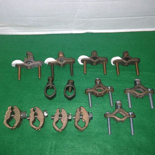 Lot of (13) Assorted Clamps - Free Domestic Shipping!!