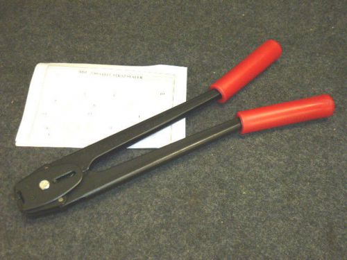 New! front action 1/2&#034; steel strapping sealer, mip-1100-12 for sale
