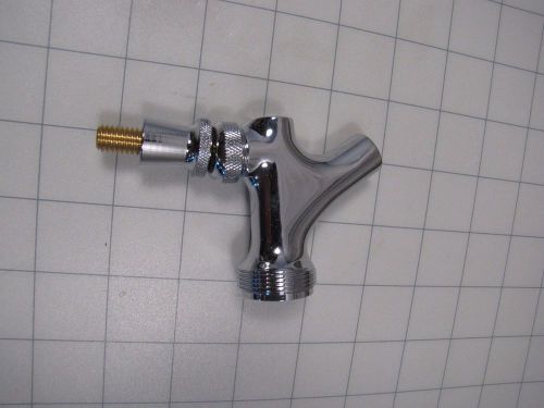 Chrome plated draft beer keg faucet tap / spigot tap dispenser -new- for sale