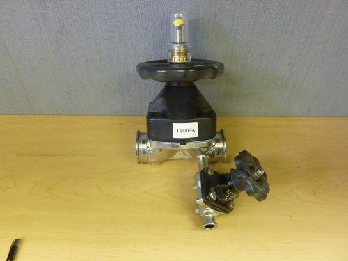 ITT Grinnell 2&#034; and 3/4&#034; Sanitary Process Fabrication 2 Valve Assembly (11621)