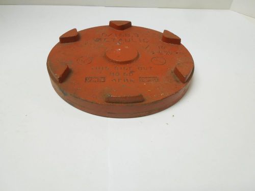 Victaulic cap no.60  6&#034; pipe fitting ductile  &lt;756e1 for sale