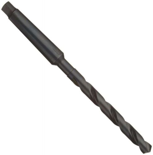 Cleveland 2410 High Speed Steel Taper Shank Drill Bit, Black Oxide, #4 Morse Tap