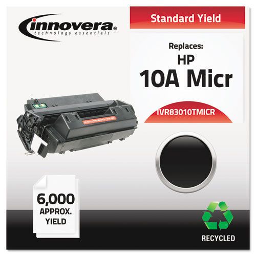 Remanufactured q2610a(m) micr toner, 6000 yield, black for sale