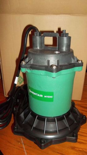 Myers me40m-11, .4 hp, 115 volt, cast iron effluent - wastewater septic pump for sale