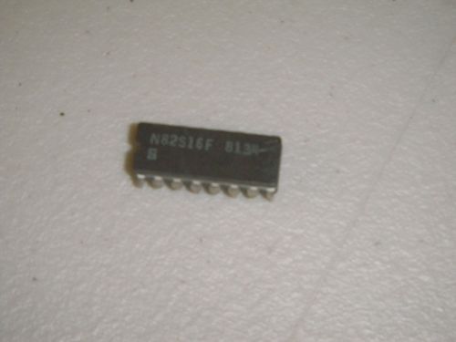 1  N82S16F static ram segnetics   microprocessor chip  106-BX1-6