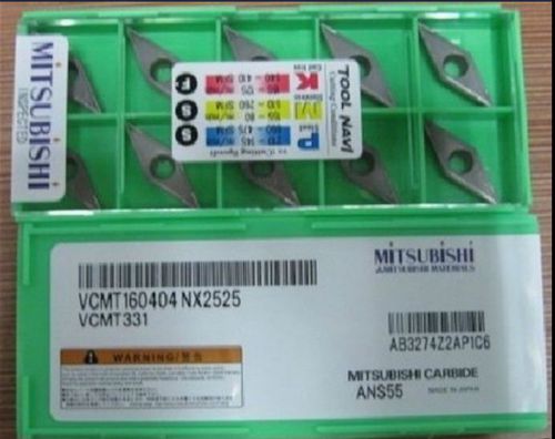 NEW IN BOX MITSUBISHI VCMT110304 NX2525 VCMT221 Carbide Insert 10PCS/box