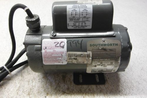 SOUTHWORTH  33-1736487 1 HP  MOTOR   NEW