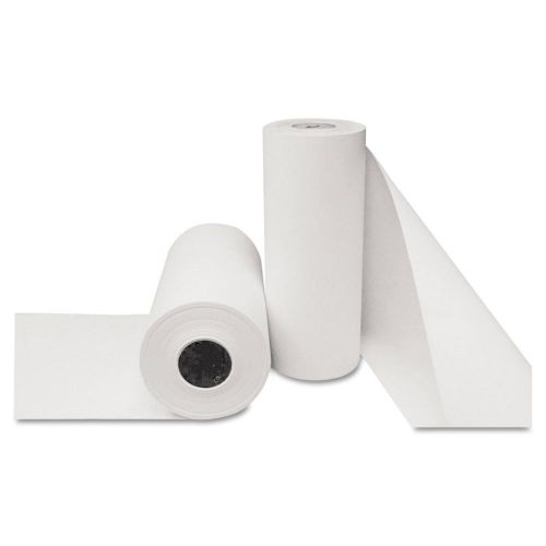 White roll wrapper boardwalk butcher paper 24 x 800 ft durable kraft useful new for sale