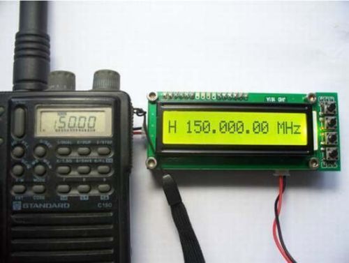 0.1~1100 MHz 0.1~ 1.1 GHz RF Frequency Counter Frequenz Zahler Tester METER LED
