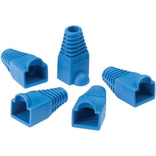 NEW - Ideal 85-380 Strain Relief Boots (for Rj45 Mod Plugs; 25 Pk)