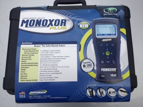 Bacharach 0019-8117 monoxor plus carbon monoxide analyzer co brand new for sale