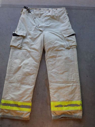 36x32 globe pants- firefighter turnout bunker gear - nomex liner #12 halloween for sale