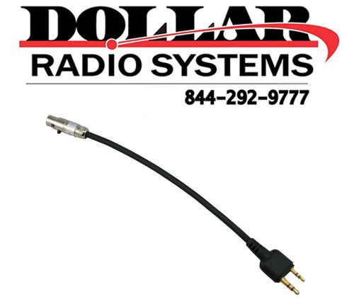 New icom racing radio headset 2pin pigtail audio cord cable f3s f4s f4tr s1 for sale