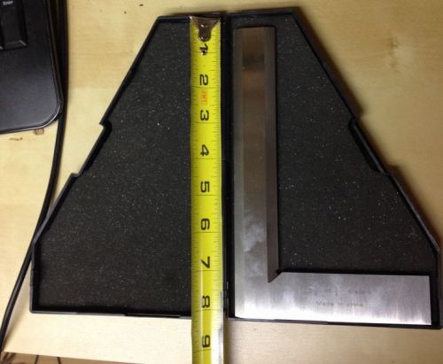 Square 90? right angle machinist square beveled steel 8&#034; -200mm hand design tool for sale