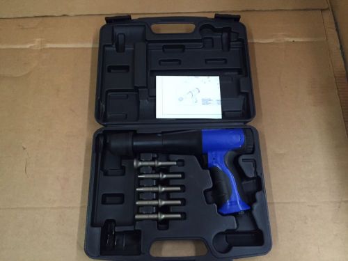 Pneumatic Pistol Grip Air Hammer KIT .401 Shank 1114RQC + Case and Bits