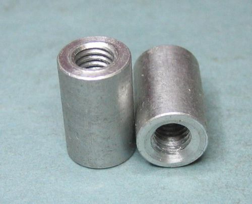 24 - pieces aluminum spacer standoff 1/2&#034;-long 5/16&#034;-o.d. 10-32 threads for sale