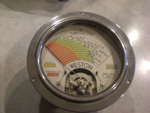 WESTON TUBE TESTER METER