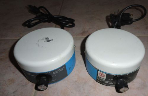 Lot of 2 Fisher Scientific 120MR Thermix Stirrer Stir Plates working great