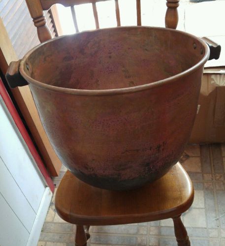 Handmade Copper cauldron taffy/fudge D Picking &amp; Co OH