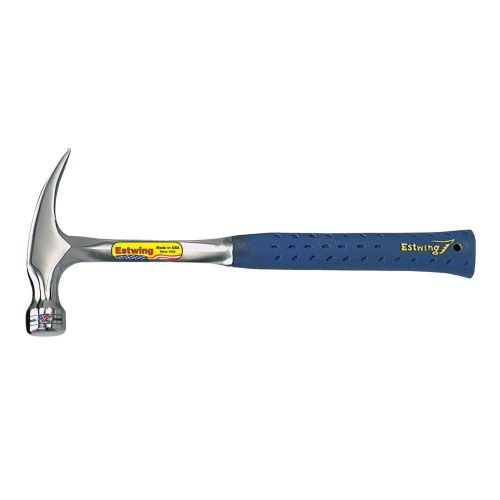 Estwing 16 oz. Straight-Claw Hammer with Shock Reduction Grip Handle and Head