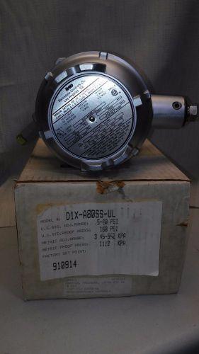 Barksdale D1X-A80SS-UL .5-80 PSI Pressure Switch USED