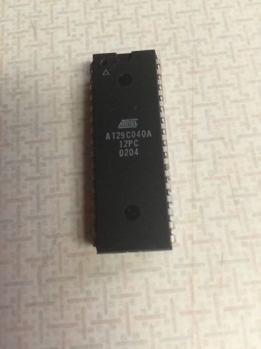 Nos atmel at29c040a-12pc ic flash 4mbit, 120ns, 32dip lot of 12pcs for sale