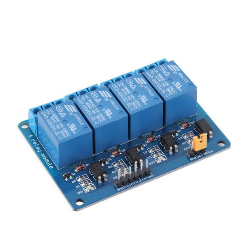 4 channel 5v relay module board shield for pic avr dsp arm mcu for arduino cr for sale
