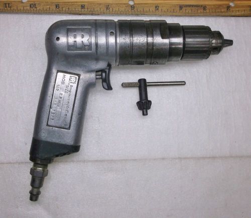 Ingersoll rand 1/4&#034; variable speed drill 6000 rpm max. w/ jacobs 7ba chuck w/key for sale