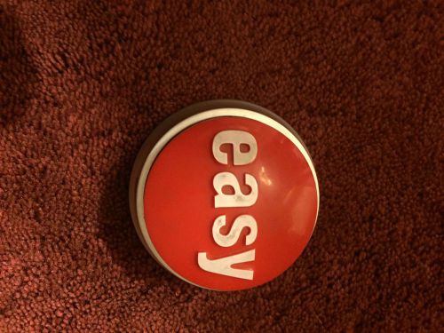 STAPLES® TALKING EASY BUTTON NEW BATTERIES INCLUDED FAST SHIPPING GIFT collect
