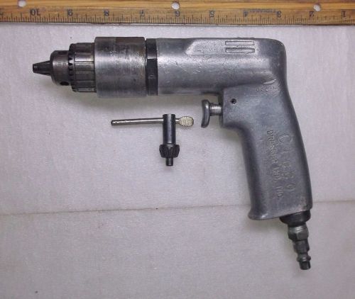Cleco pneumatic 1/4&#034; variable speed Drill 5700 RPM max. with Jacobs 7BA Chuck
